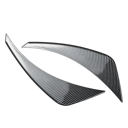Carbon Black Front Bumper Side Air Vent Spoiler Trim for Mazda MX-5 Miata (16-25)