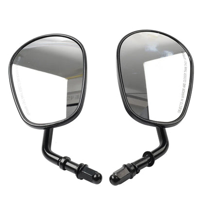 Black Rear View Side Mirrors for Harley-Davidson Sportster XL 1200 883 (2004-2023)