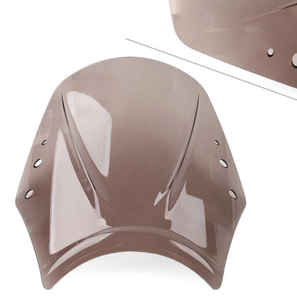 Windshield Deflector for Universal Motorcycle - Tan