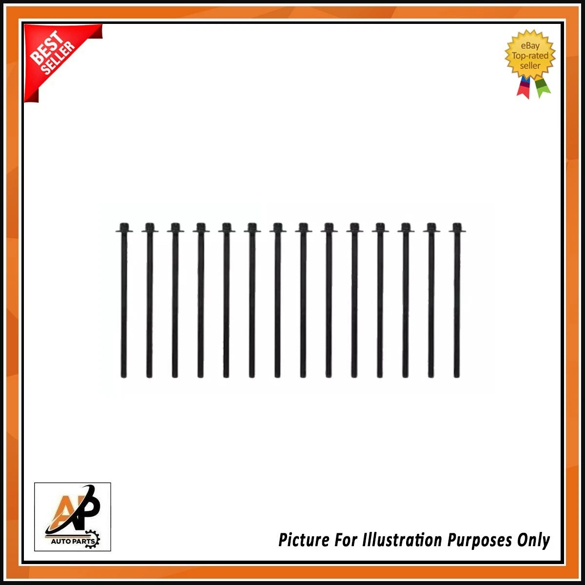 Engine Head Bolt Set OEM Replacement for BMW N57D30 3.0 Diesel (2009–2019)