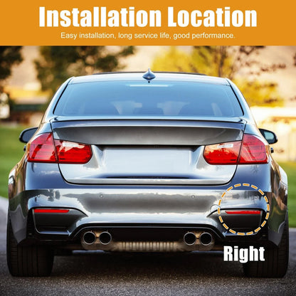 Rear Bumper Reflector Strip Cover Right Side for BMW X3 (2007 - 2010)