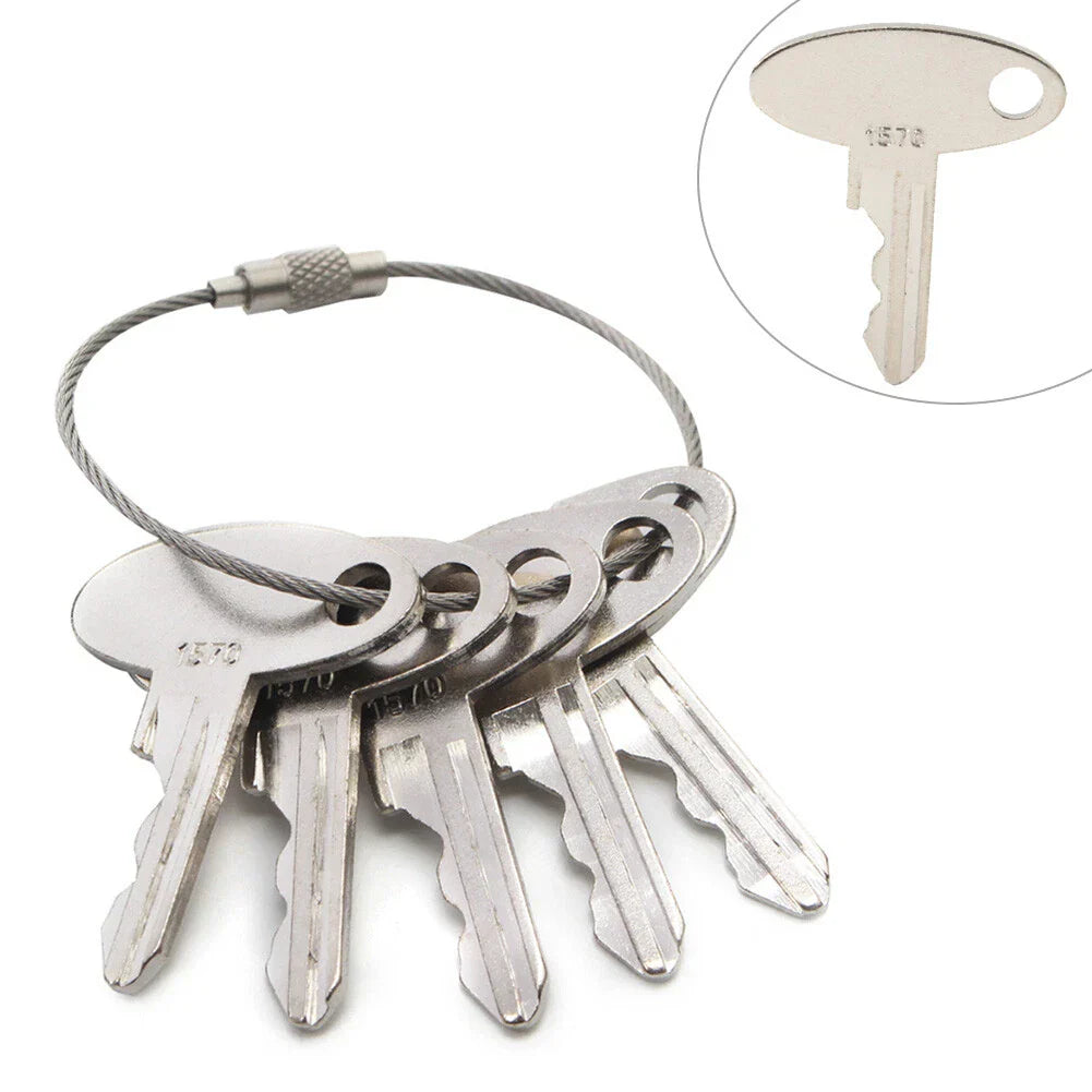 5 x Ignition Keys for Ford Shibaura Terramite Yushin Tractor