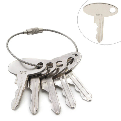 5 x Ignition Keys for Ford Shibaura Terramite Yushin Tractor