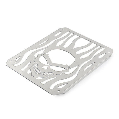 Skull Stainless Radiator Grill Guard Cover for Kawasaki Vulcan VN400/800 (95-06)