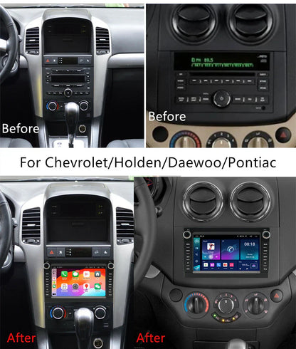 7'' Carplay Stereo Radio GPS for Chevrolet Captiva (2007-2018)