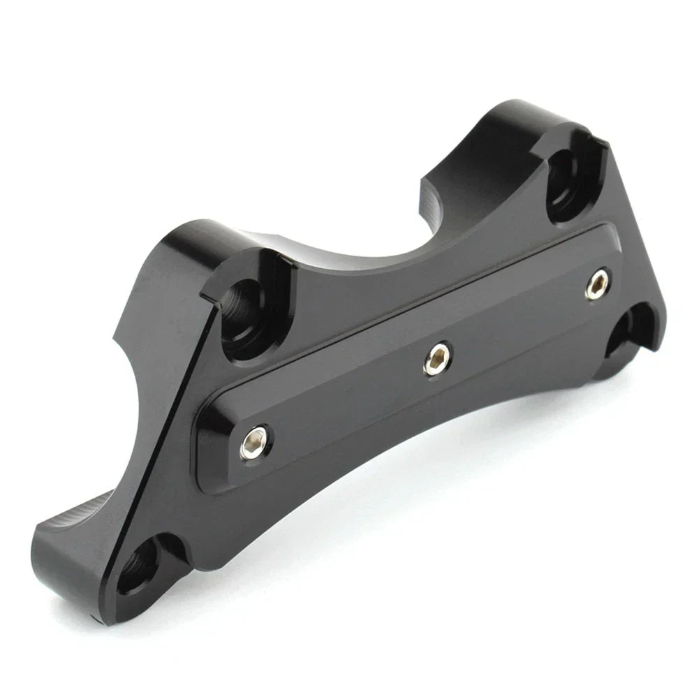 25mm Handlebar Risers for Harley Touring Models (1997-2019) Black