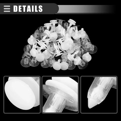 30 x Car Door Trim Panel Push Clips for Dodge (No. 6505292AA)