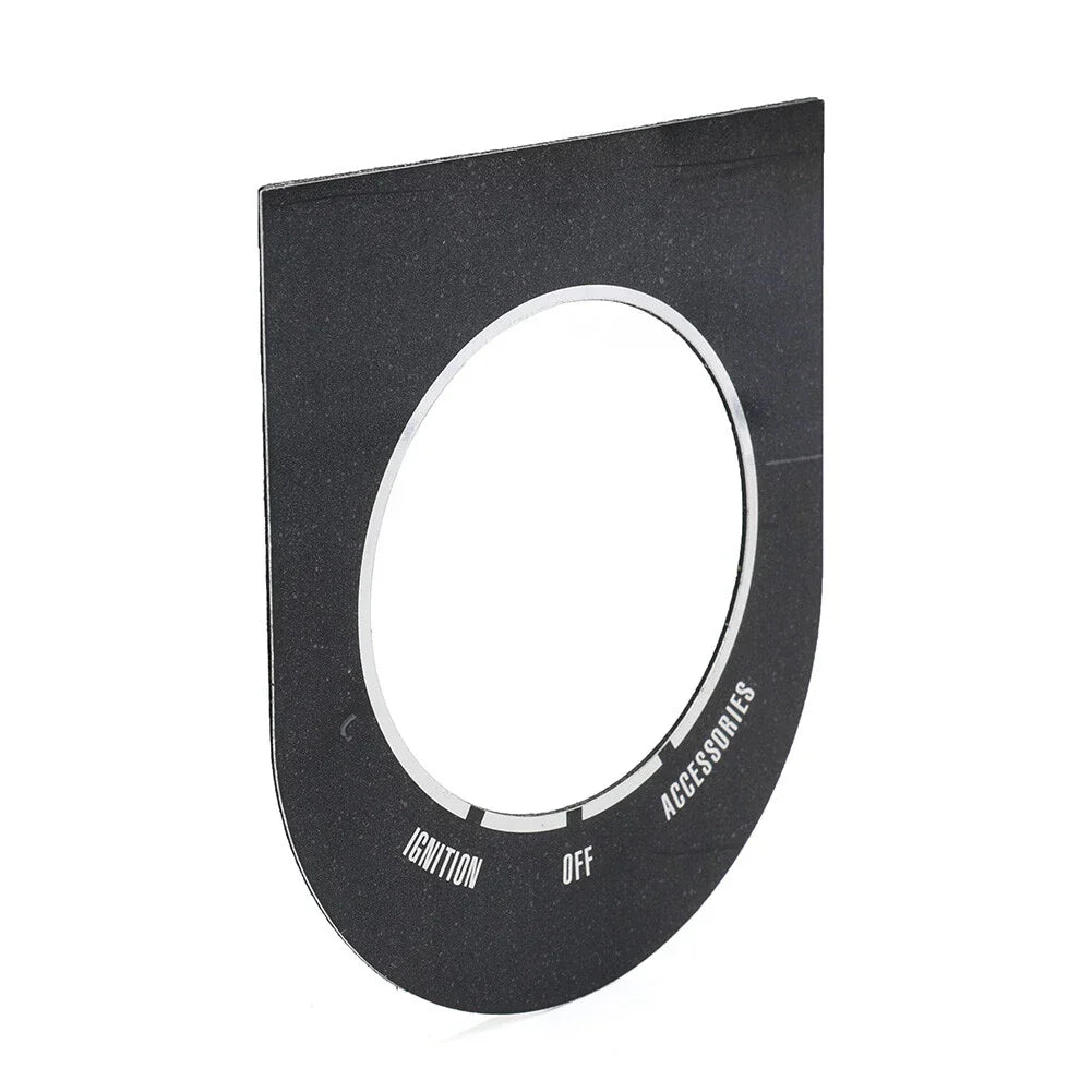 Dash Cover Switch Nameplate for Harley Dyna FXDWG, Softail FXST FLST (93-17)