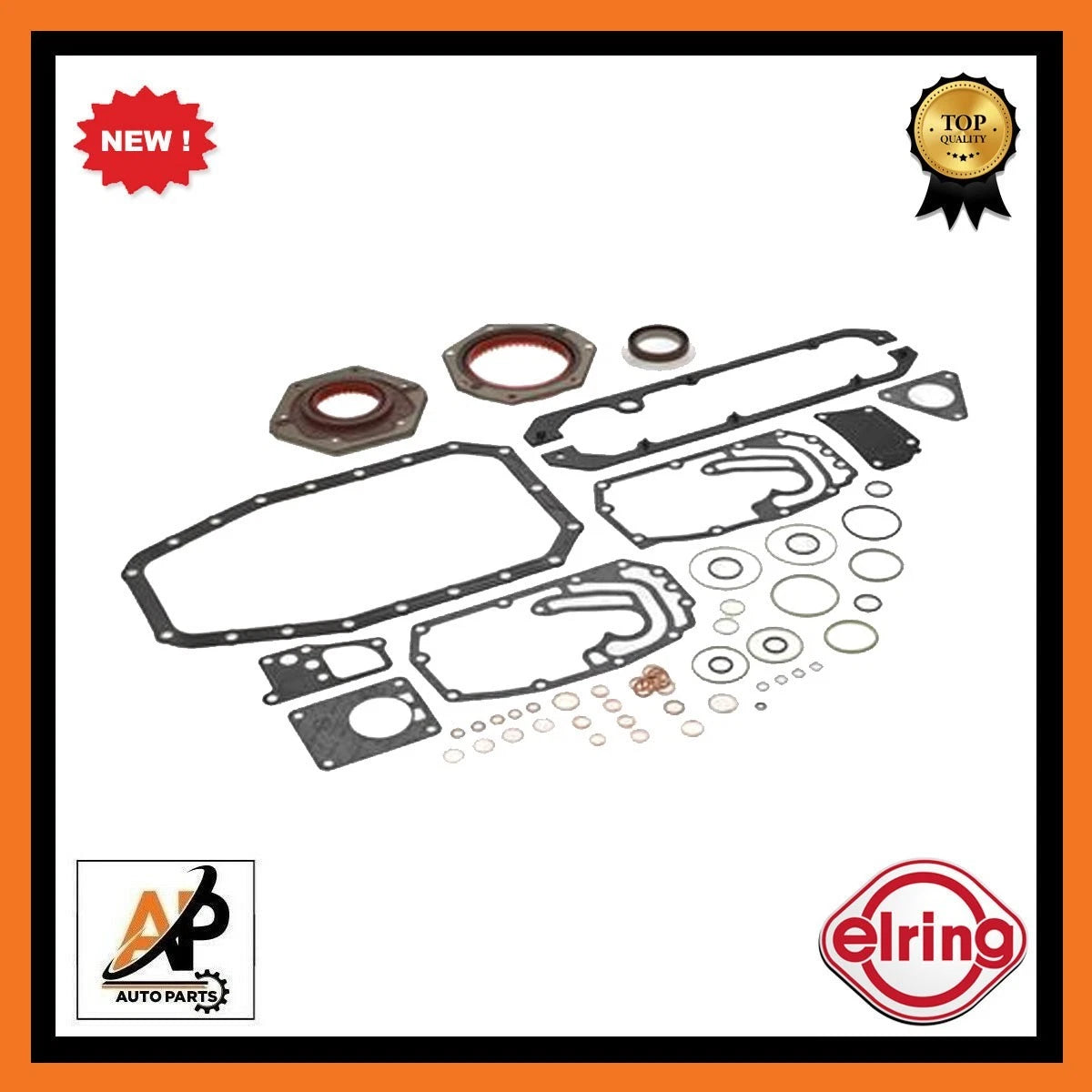 Crankcase Gasket Kit Replacement for ELRING Fiat 8140.23 (2000–2010)