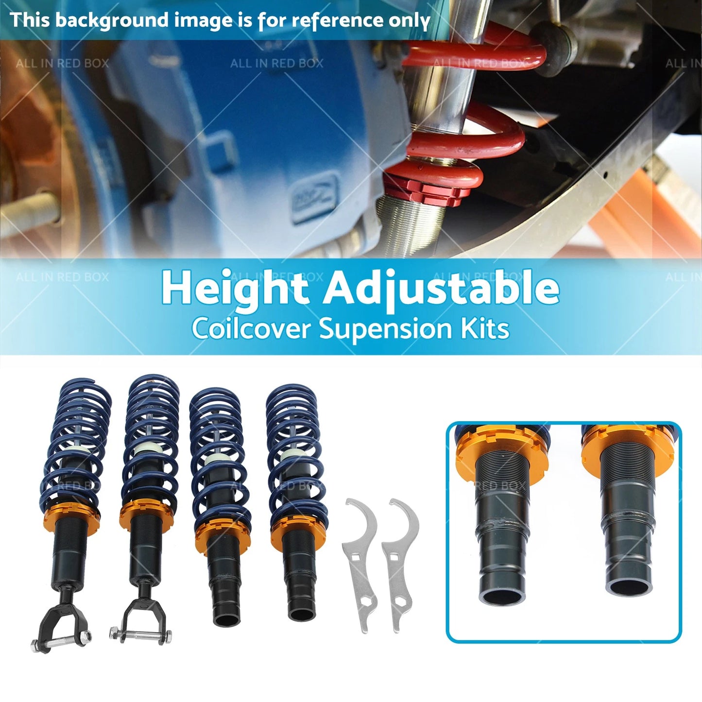 Adjustable Coilover Suspension for Honda Civic EK EG EH EJ (1991-2000)