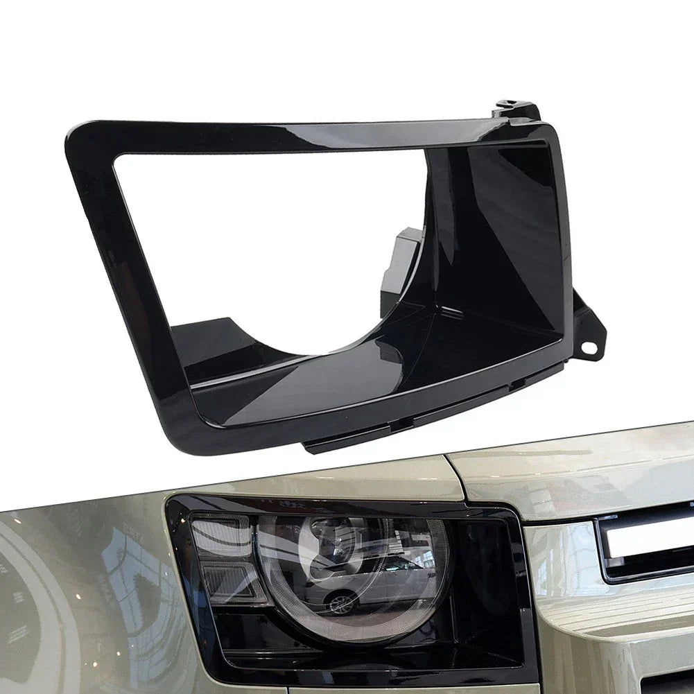 Right Front Bumper Headlight Bezel Cover for Land Rover Defender (2020-2023)