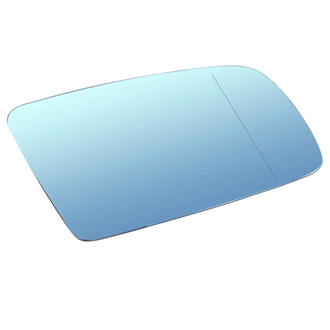 Heated Blue Right Exterior Mirror Glass for BMW E60 E61 E63 (2003-2010)