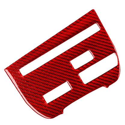 Carbon Red Central Console CD Panel Cover Trim for Nissan GTR R35 (2008-2016)