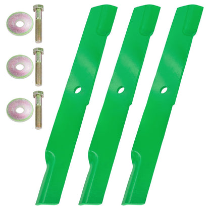 Deck Lift Blade Medium-Lift 52 in with Bolt for Hustler Z Super Z (2000–2004)