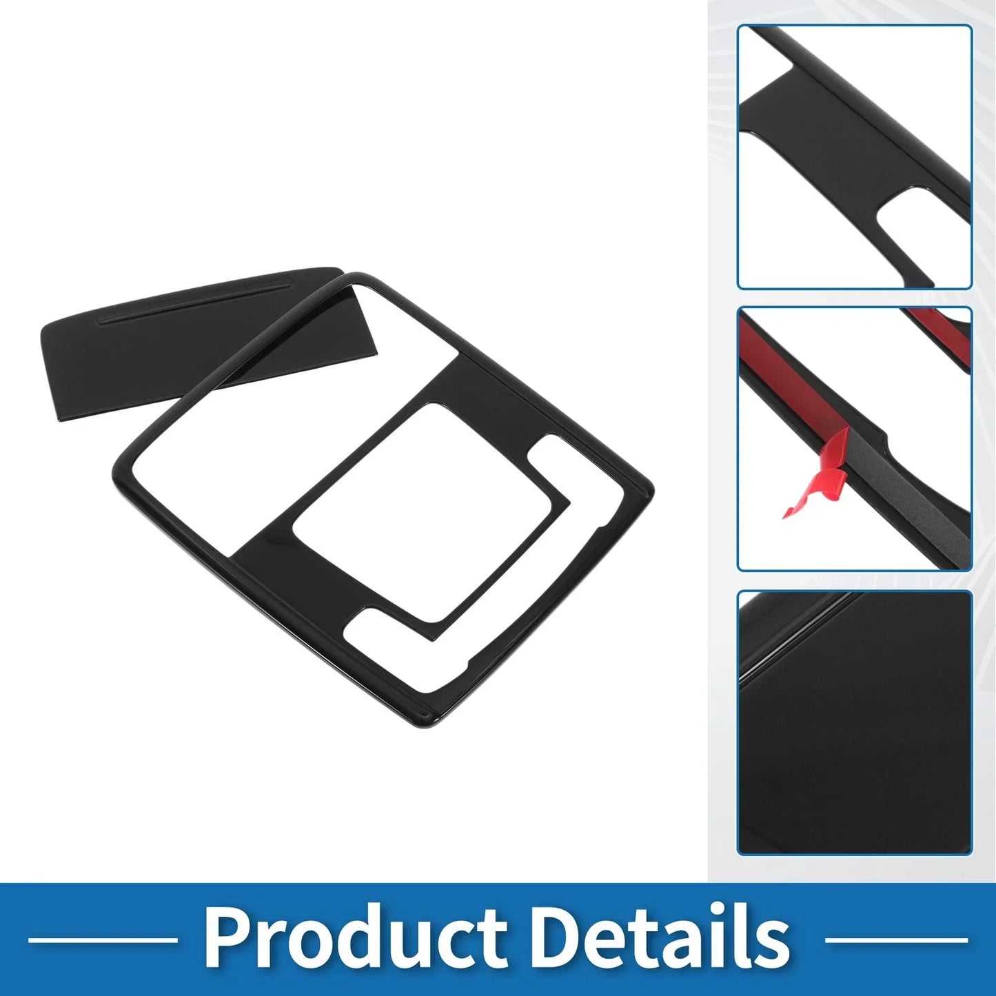 Front Row Light Trim Bezel for Honda ZR-V 2022 Black
