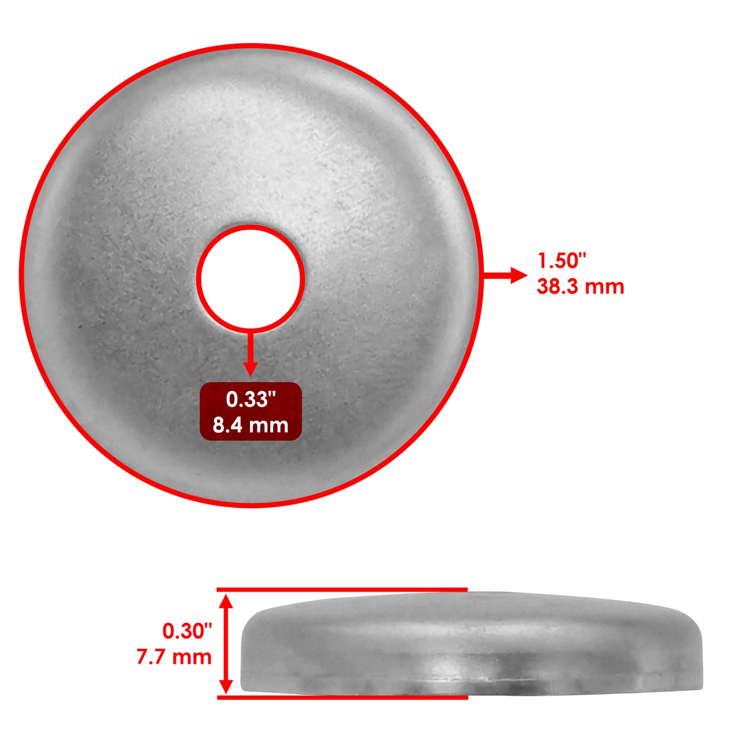 Caster Plug Replacement for Jonsered Z42 F Z48 F Z46 R Z54 R (1970–1970)