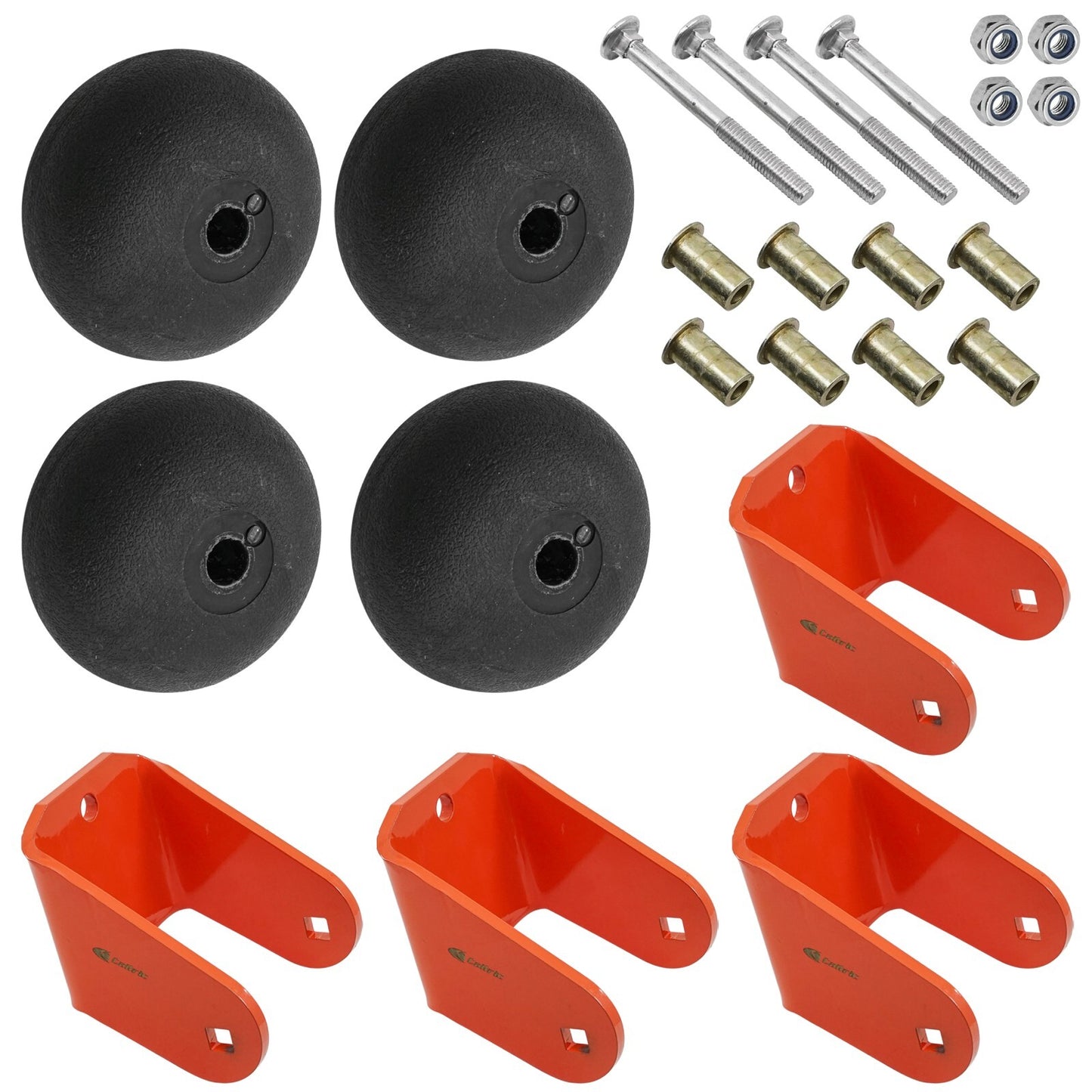 Deck Anti Scalp Wheel Rollers and Brackets for Scag SCR48 48 Inch (2025–2025)