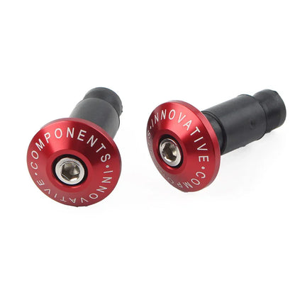 7/8" Handlebar End Weights Grips Cap Plugs for Dirt Bike Motor Red