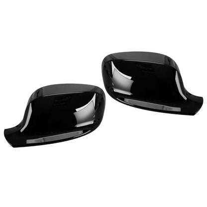Black Side Mirror Cover Caps for BMW X3 F25 (2011-2014) - 2 x Covers
