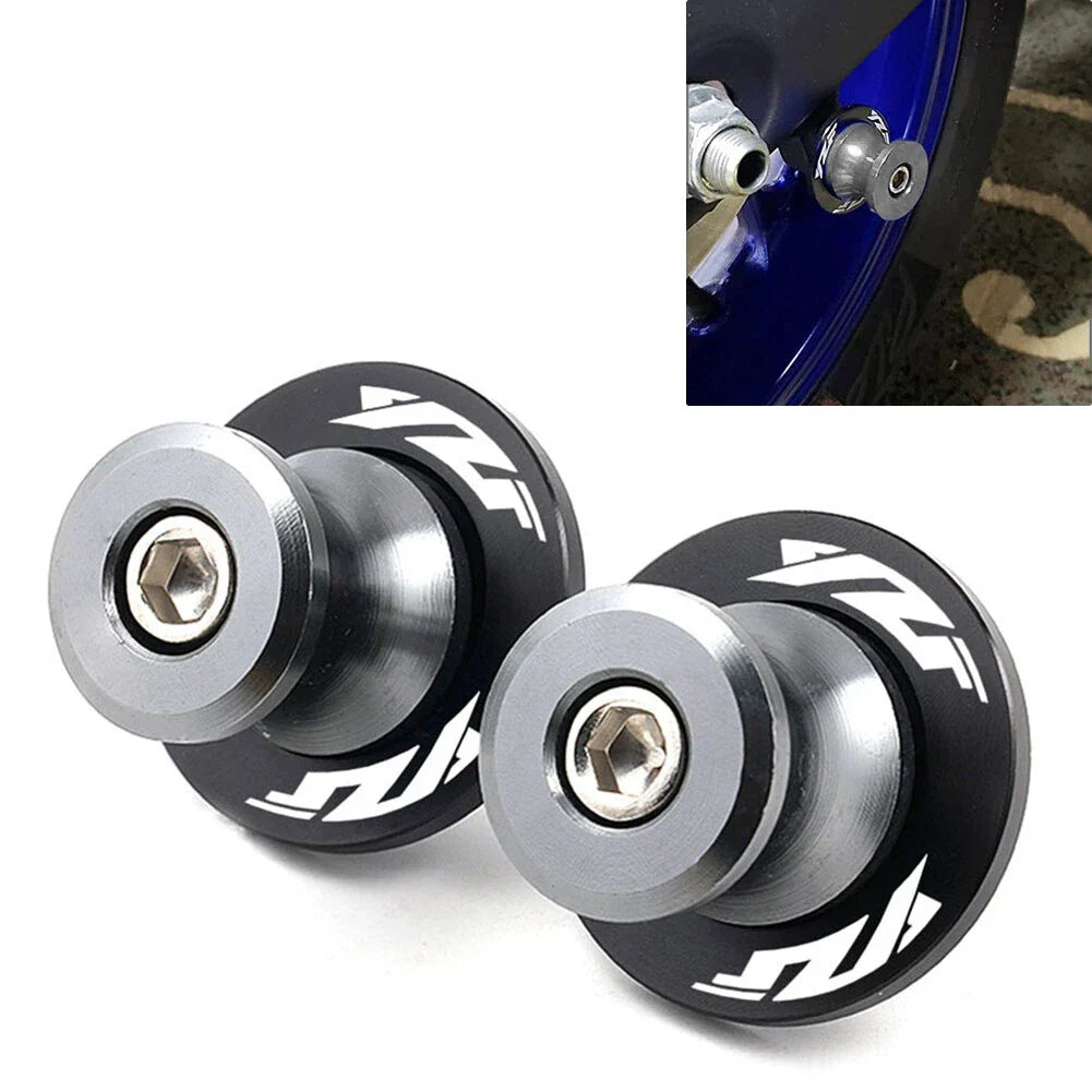 CNC Titanium Swingarm Spools Slider Stand Screws M6 for Yamaha YZF R1 R3 R6