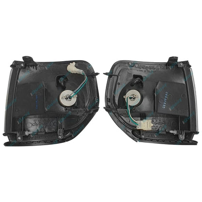 LH+RH Front Corner Lights Pair for Toyota Landcruiser 80 Series Sahara 1990-1997