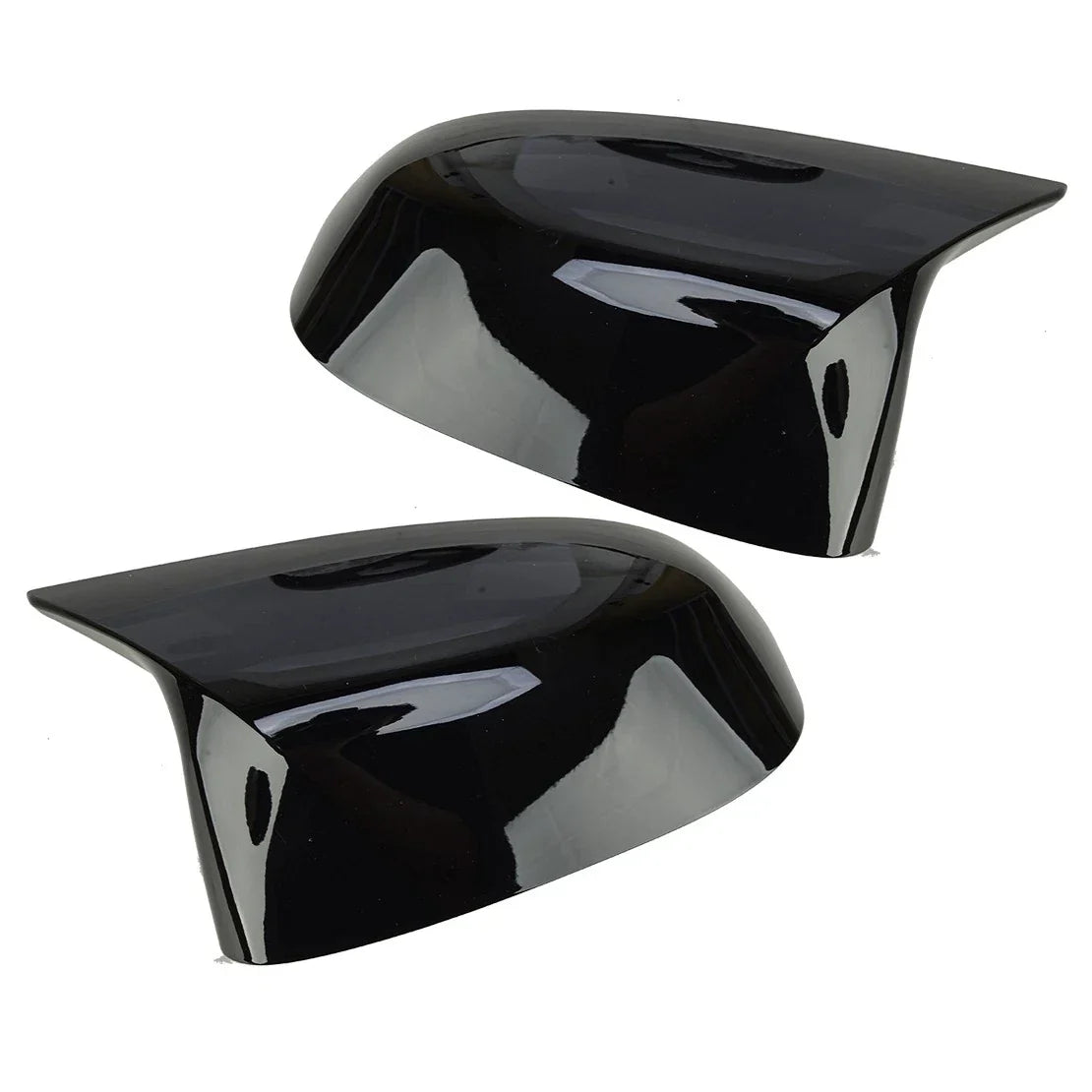 2 x Exterior Mirror Cap Trim for BMW X3 X4 X5 X6 X7 (2011-2023)