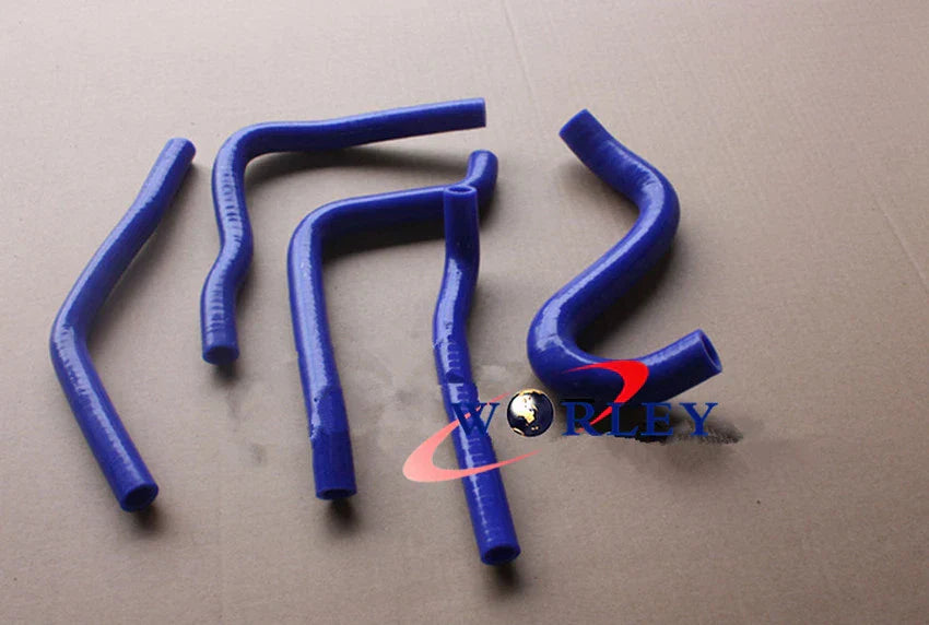 Aluminum Radiator & Black Hose for Kawasaki KX250 (1990-1993)