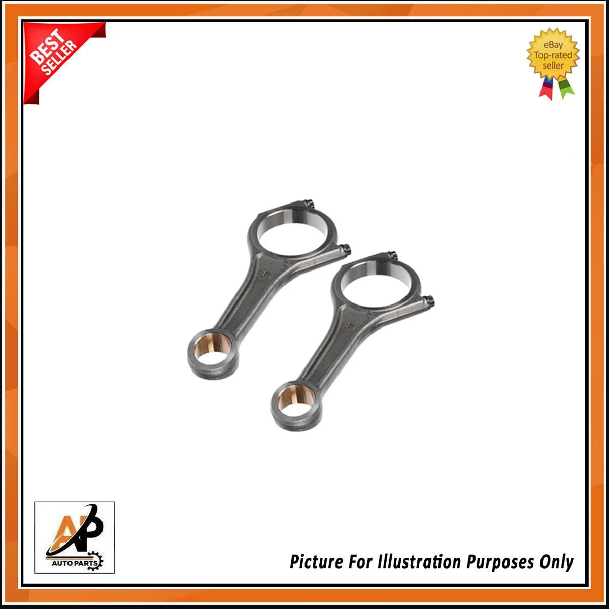 Connecting Rods Heavy Duty for Jaguar XF XJ F Pace 3.0L (2009–2019)