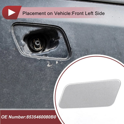 Front Left Washer Nozzle Cover for Lexus LX570 (2016-2021) Silver Tone 1 x