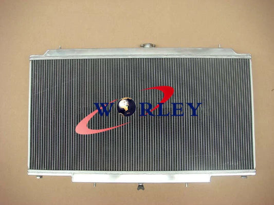 Alloy Radiator & Blue Hose for Nissan Patrol GU Y61 3.0L ZD30 CR (2000-2006)