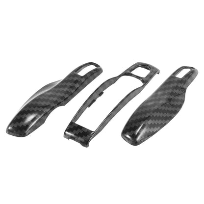Carbon Fiber Black Key Fob Cover for Porsche
