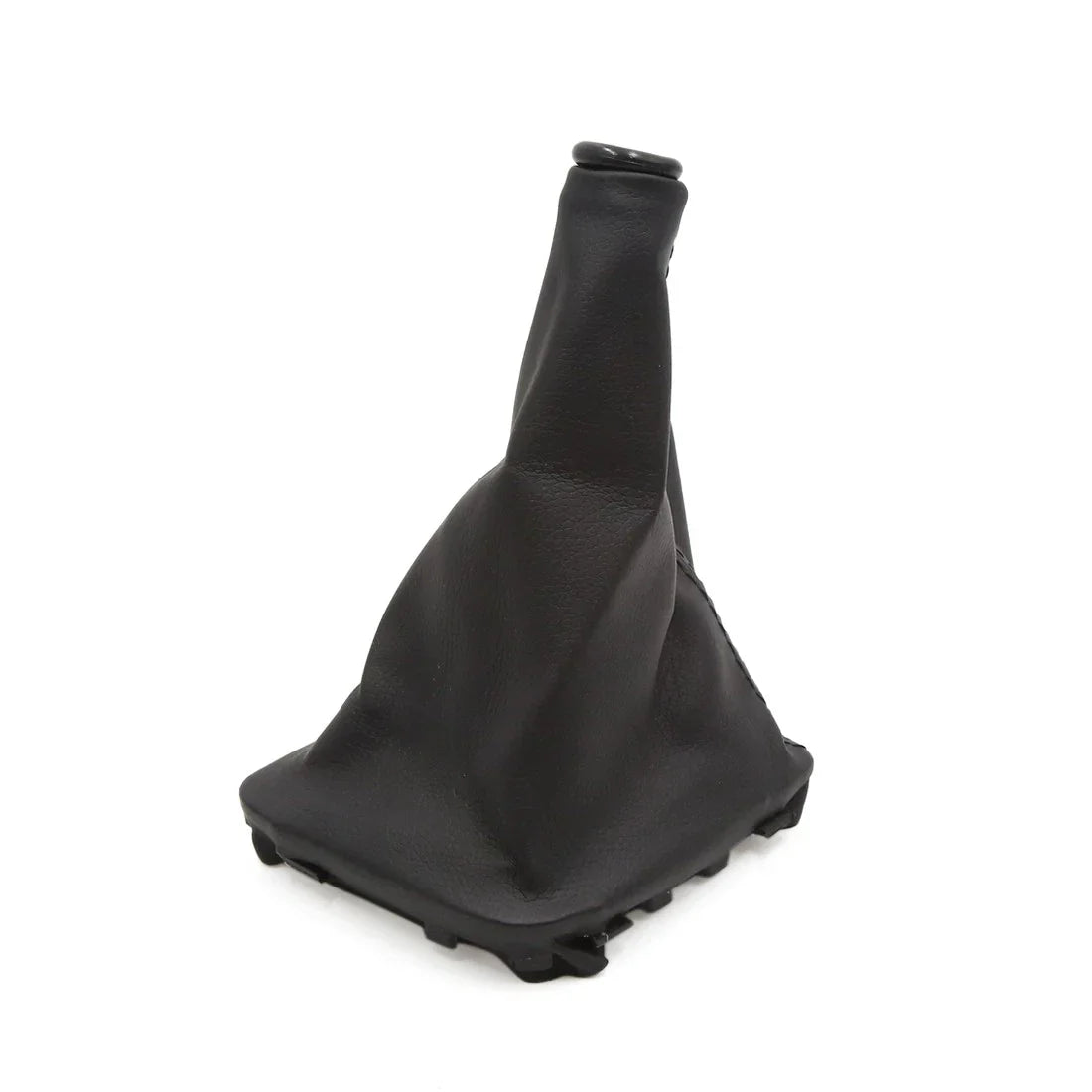 Black Faux Leather Gear Shift Knob Boot Dust Cover for Hyundai Elantra (2011-2016)