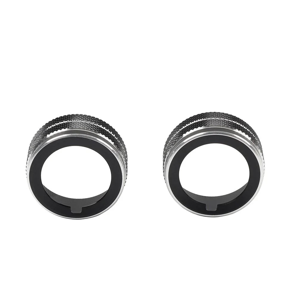 Blk Side Air Outlet Vent Knob Trim for Subaru BRZ, Toyota GR86 (2022-2023)