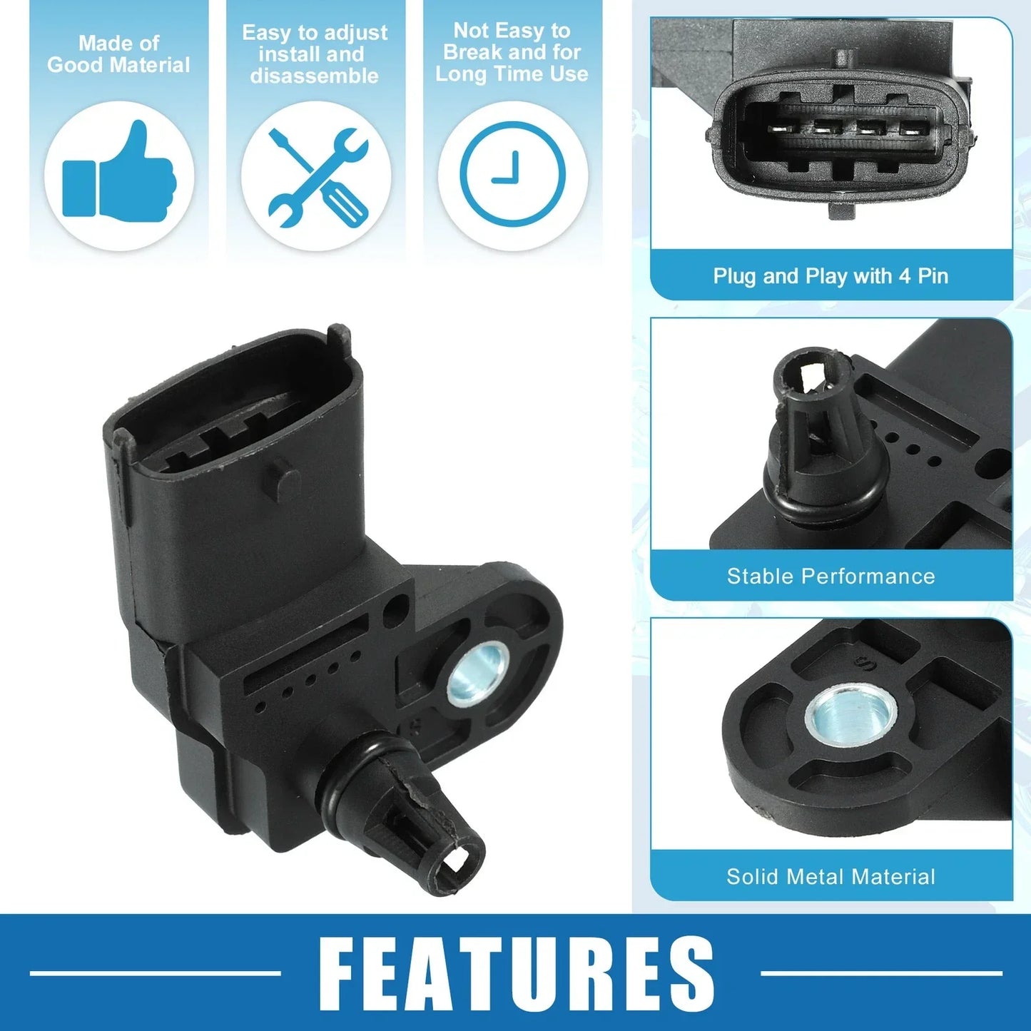 Manifold Absolute Pressure Sensor for Porsche 911 (1999-2004)