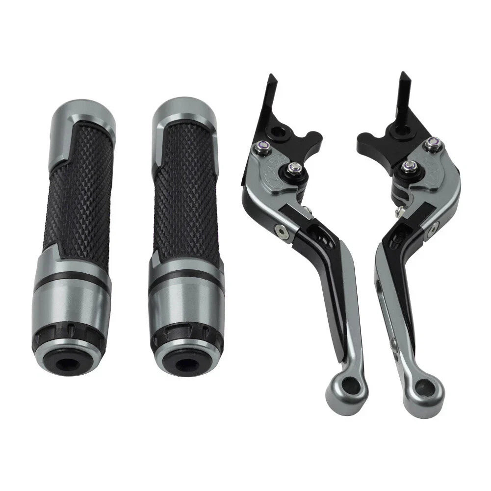 Titan Extendable Brake Clutch Levers Grips Set for BMW F650GS (2002-2007)