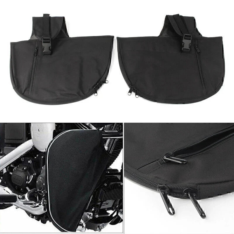 Soft Lowers Chaps Leg Warmers for Harley Dyna FXD FXDB FXDC FXDL (2006-2017)