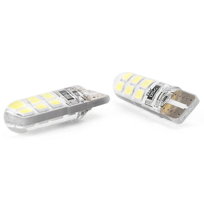 10 x T10 W5W 12SMD LED Canbus Light Bulbs for Car - 6000K White