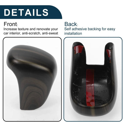 Automatic Gear Shift Knob Cover for Honda Civic (2022-2025) Black 1 x