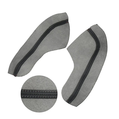4 Pcs Door Armrest Covers for Honda Civic 10th Gen (2016-2020) Black/Red Line