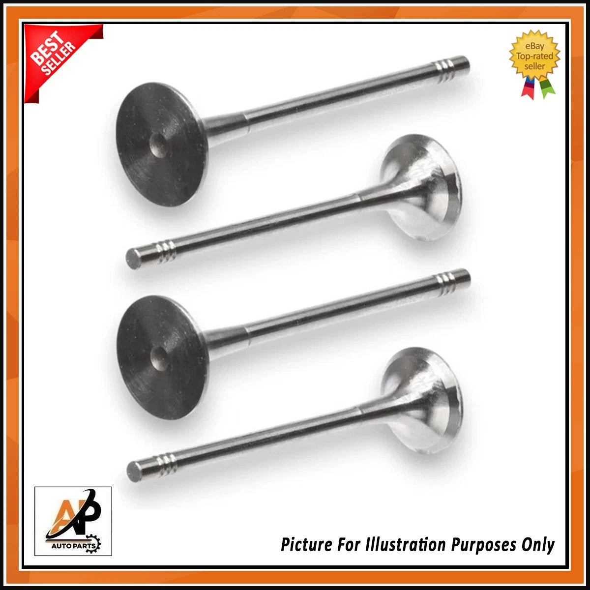 Exhaust Valve Set for Citroën 1.6 HDi DV6 8V Diesel (2009–2014)