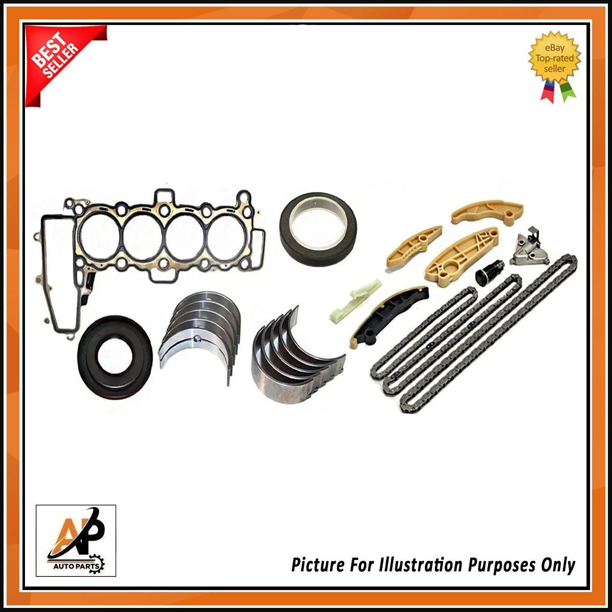Head Gasket Engine Rebuild Kit Replacement for Land Rover Range Rover (2013–2021)