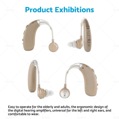 Rechargeable Hearing Amplifier for Ear Sound Devices