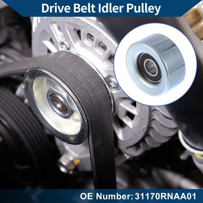 Drive Belt Idler Pulley for Honda Civic (2006) - 1 x Quality Replacement Part