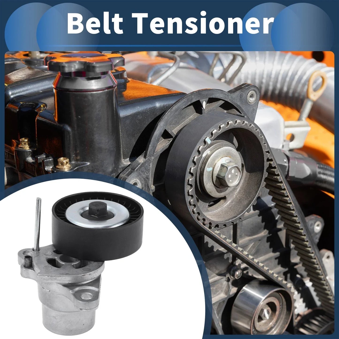 Belt Tensioner for Porsche Panamera 2017-2023 - Durable Metal Component