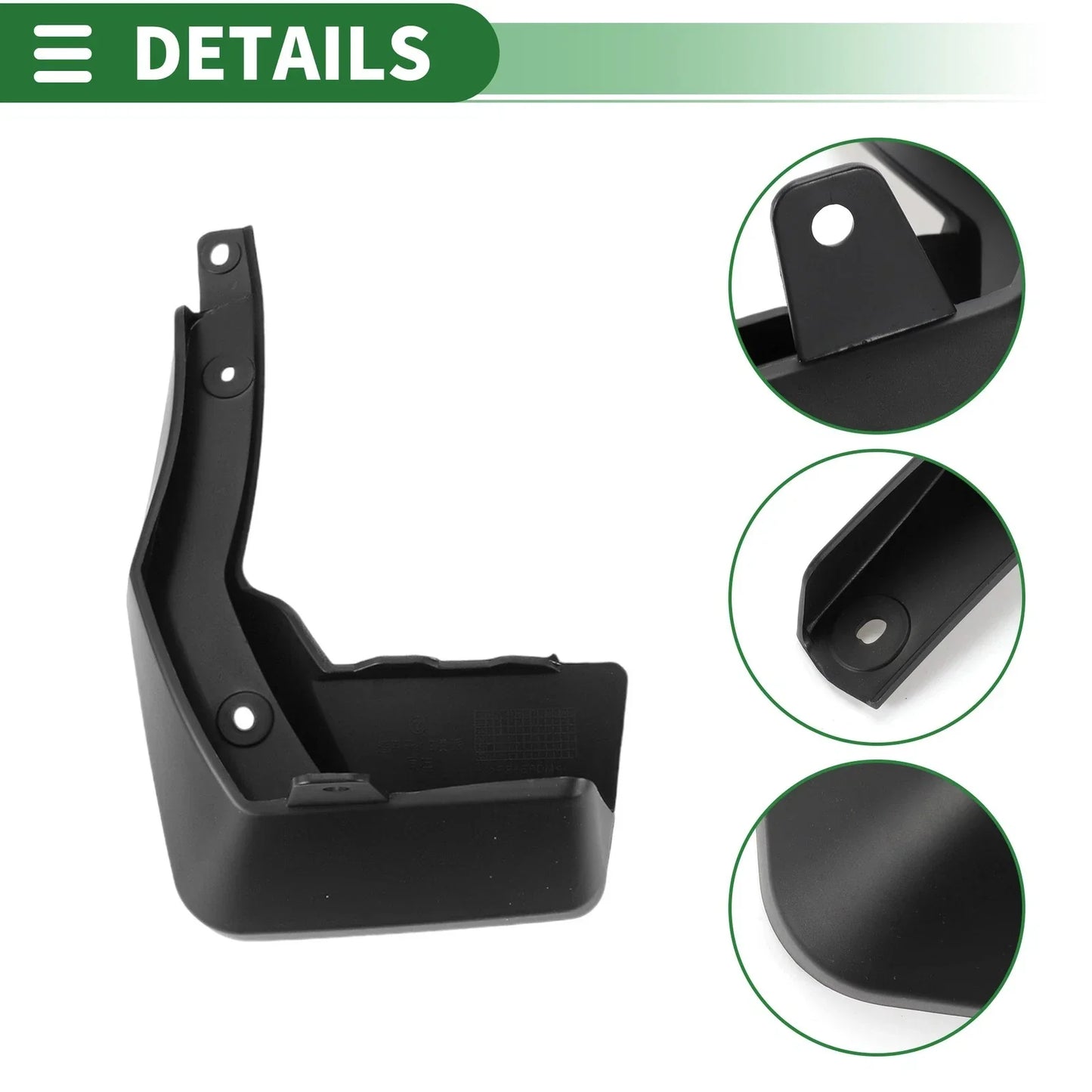 Mud Flaps Splash Guards Front & Rear for Honda Envix (2019)
