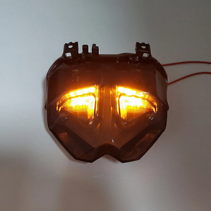 Red LED Integrated Blinker Taillight Turn Signal Light for YAMAHA MT-09 (21-22)