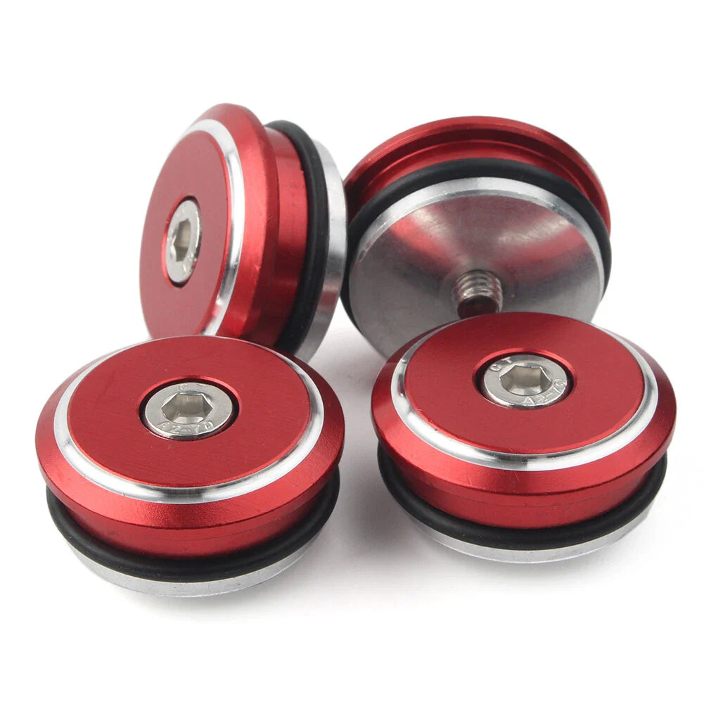 Red Motor Frame Plugs Cover for Ducati 899 959 1199 1299 Panigale (2012-2019)