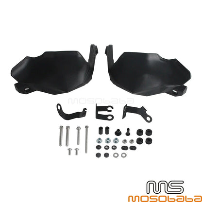 Black Hand Guards Protector Mount Kit for Kawasaki Versys 650 (2022-2024)