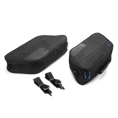 Black Side Luggage Saddle Bags for BMW R18 B Transcontinental K1600B