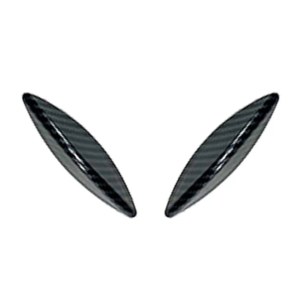 6 x Front Bumper Lip Spoiler Fins for Mercedes Benz C-Class W205 (2015-2018)